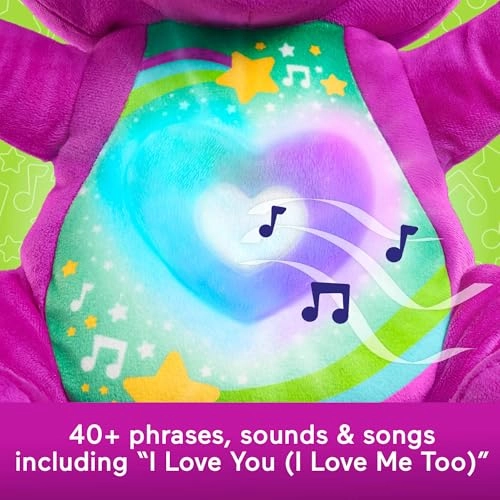 Barney World - Heart Glow Barney - 29 cm