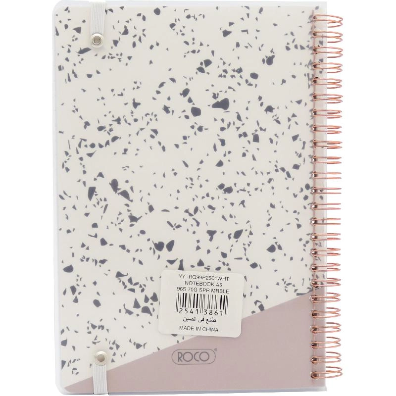 Notebook 19 X 26 cm Spiral - Grid 100 Sheets