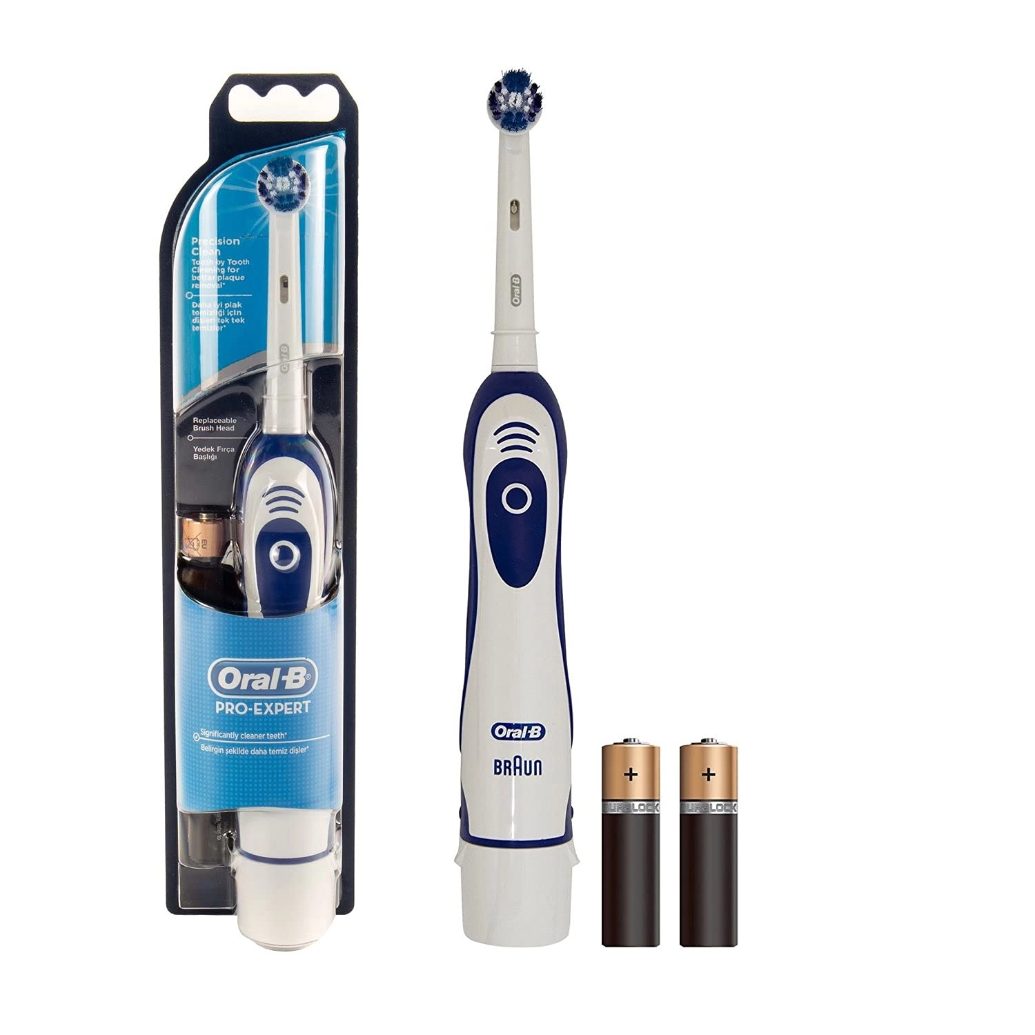 D4010 - Electric Toothbrush Blue & White