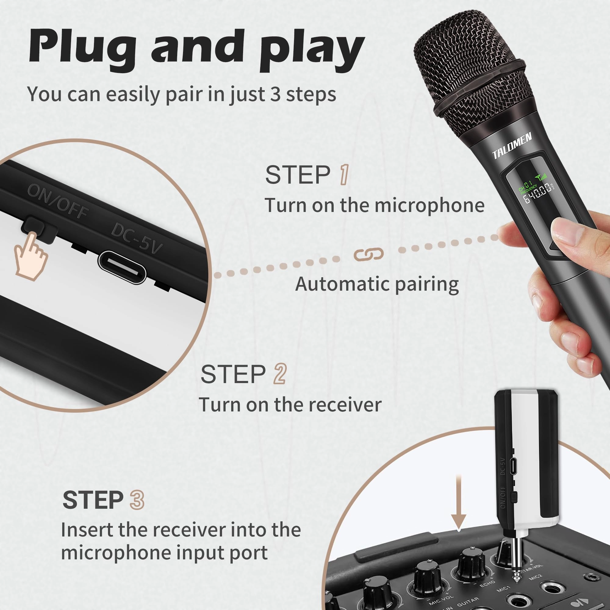 K60 - 2 x handheld wireless microphone