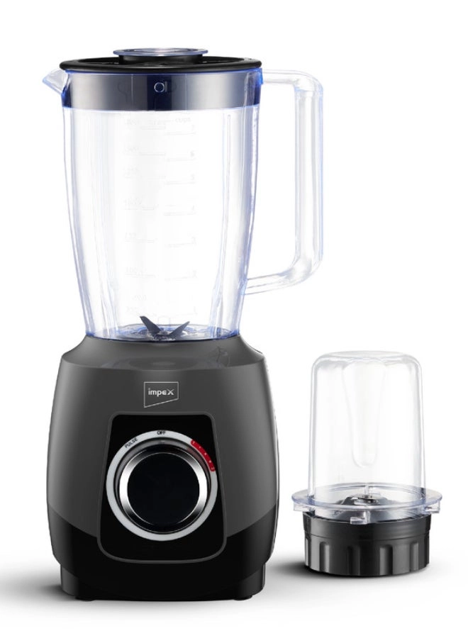 2-in-1 Blender BL3501A - 6 Stainless Steel Blades, 2 Speeds with Pulse, Safety Switch & Overheat Protection