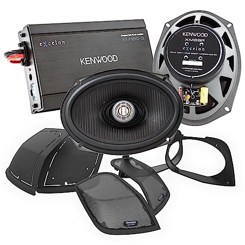 XM160-2 - 2 Channel 80 Watts x 2 + XM69R - 6"x9" 400W peak
