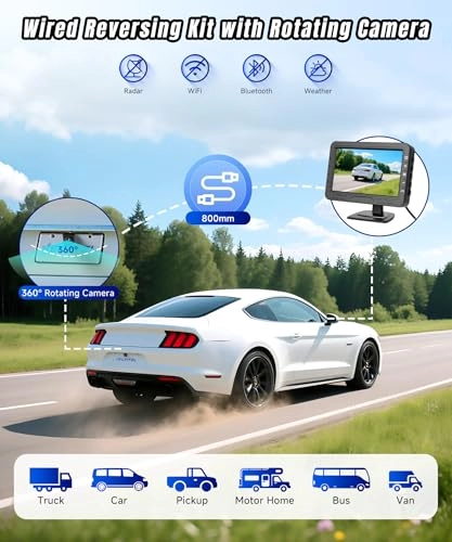 Backup Camera - 1080P + Camera Monitor