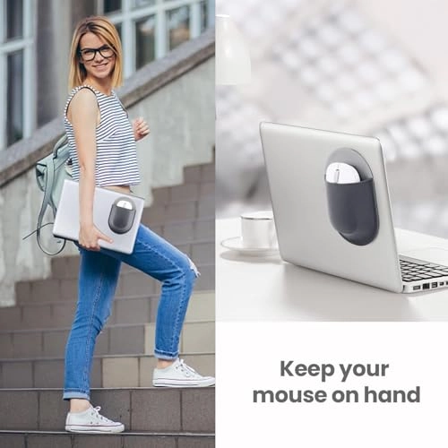 Universal Stick-on Mouse Pouch - Reusable No Glue Residue