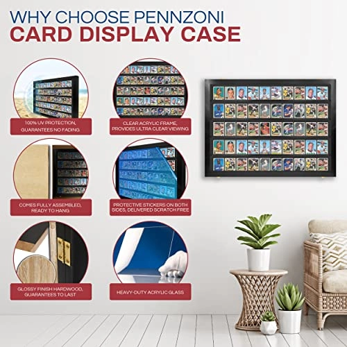 Baseball Card Display Case - 50pcs