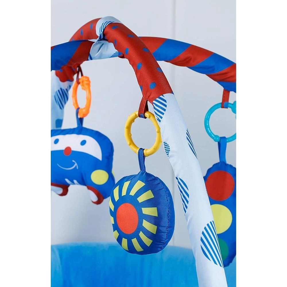 Baby Round Comfy Play Mat Activity Gym - car and airplane 0 months