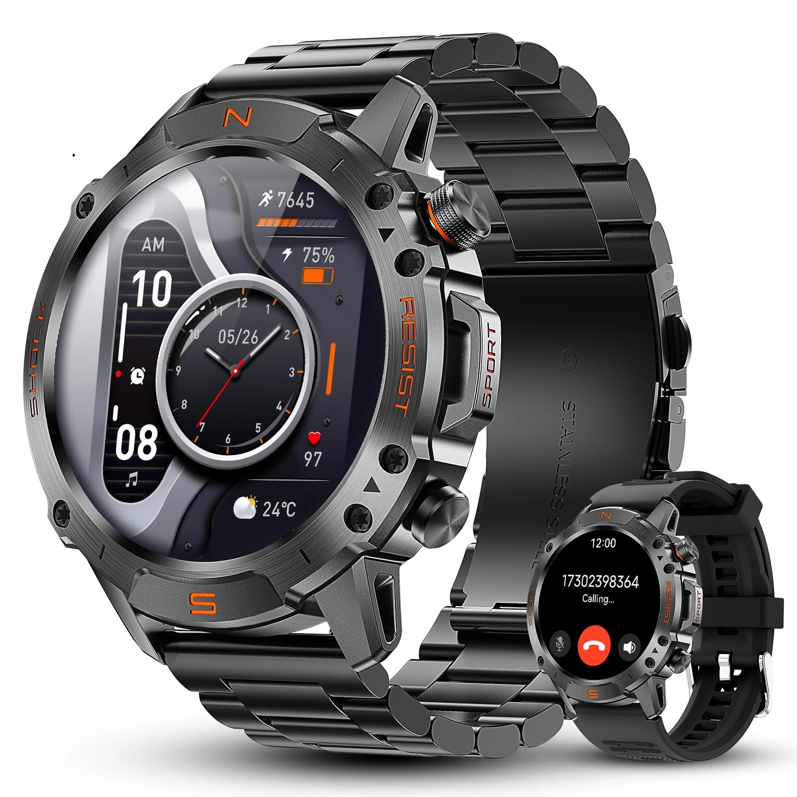 WalkerFit M6 Ultra Stainless Steel