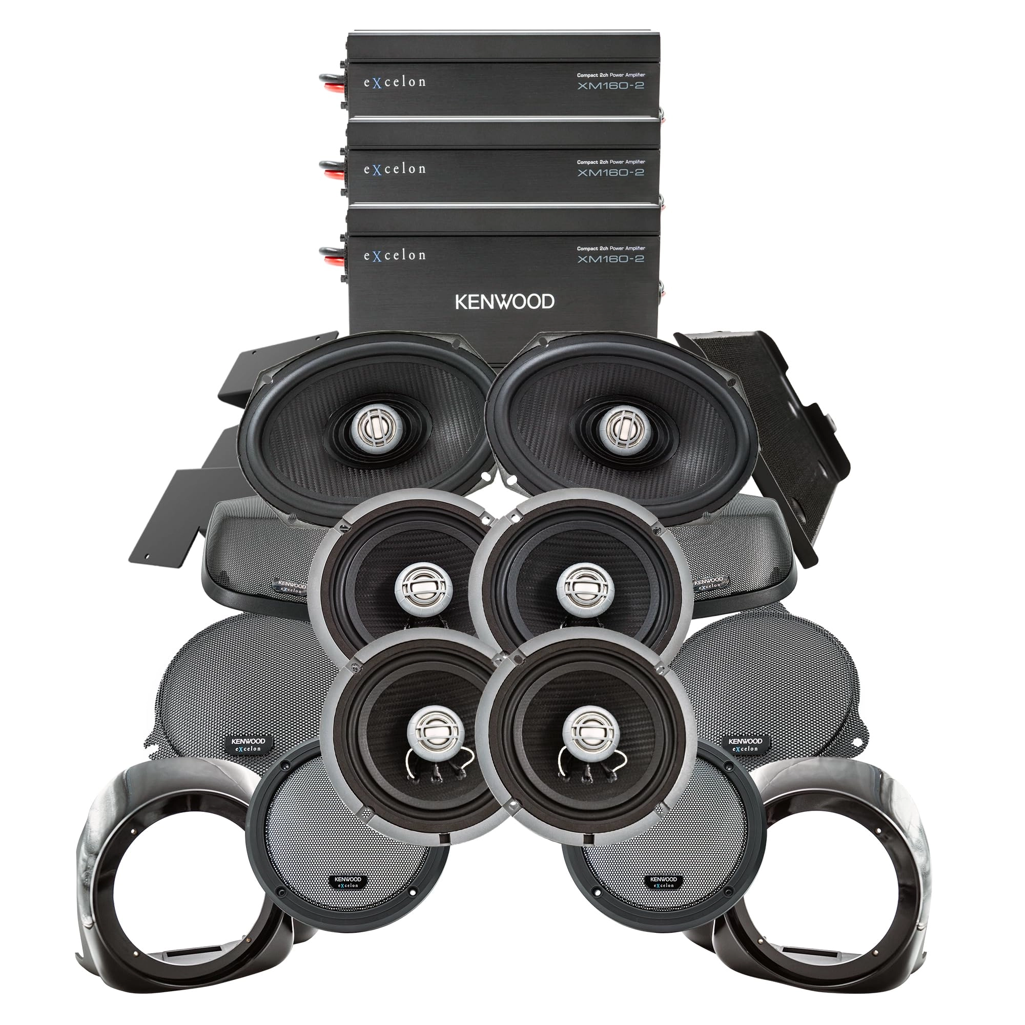 Kenwood Electronics P-HD5SGLC1 - TWO 6.5'' SPEAKER PAIRS