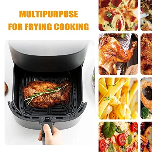 Air Fryer Grill Pan - stainless steel Rubber 1 Air Fryer Grill Plate