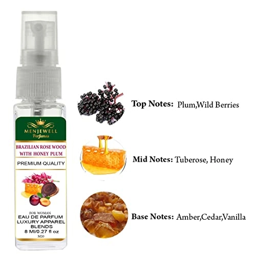 Brazilian Rose Wood With Honey Plum Eau de Parfum 8ml