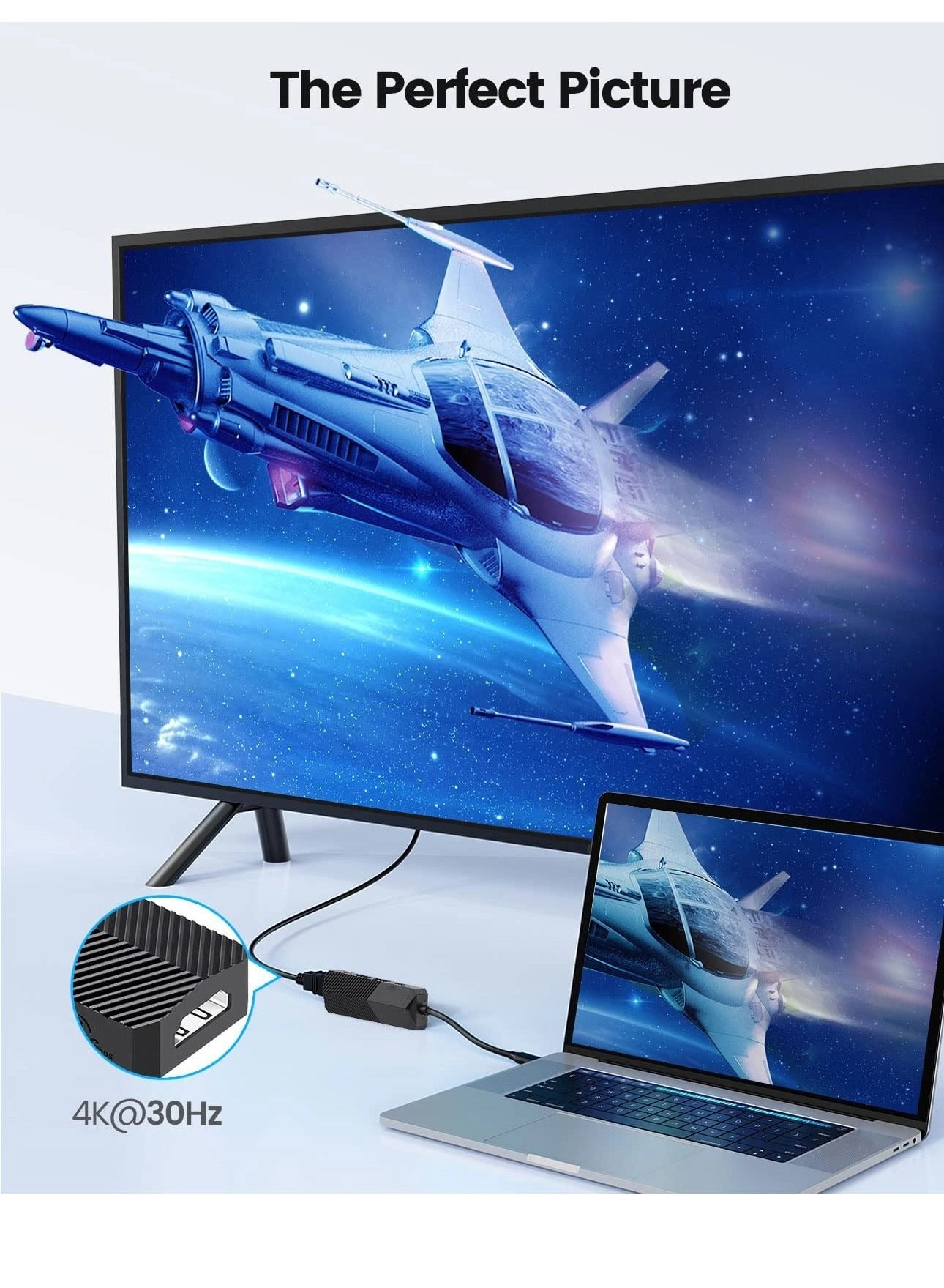 USB C to HDMI Adapter - USB 3.1 4K UHD 3840×2160@30Hz