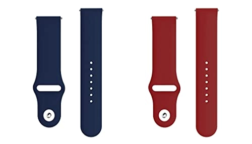 2 Pack 20mm Watch Band for Lotus Women's Digital 50015/A