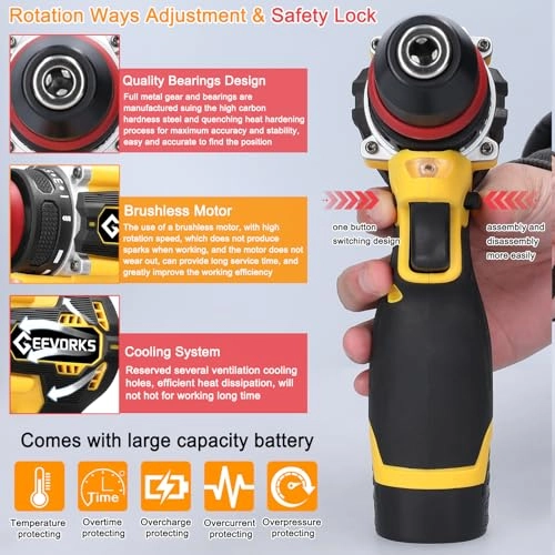 2in1 Power Tool - 1300mAh