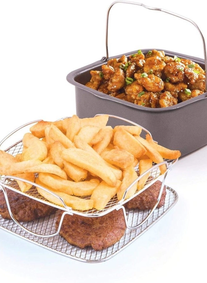 NuWave Brio Air Fryer Cooking Accessory Kit - 2pc