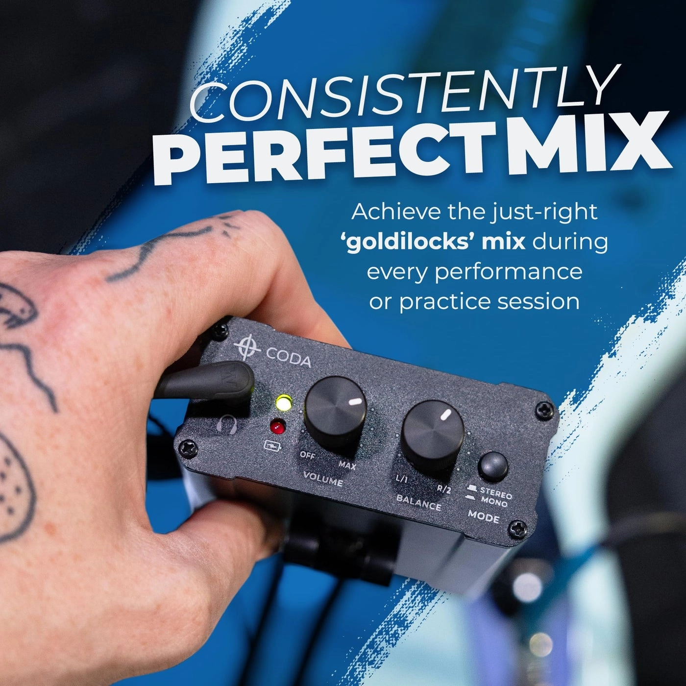 Ultra-Compact Personal in Ear Monitor Amplifier