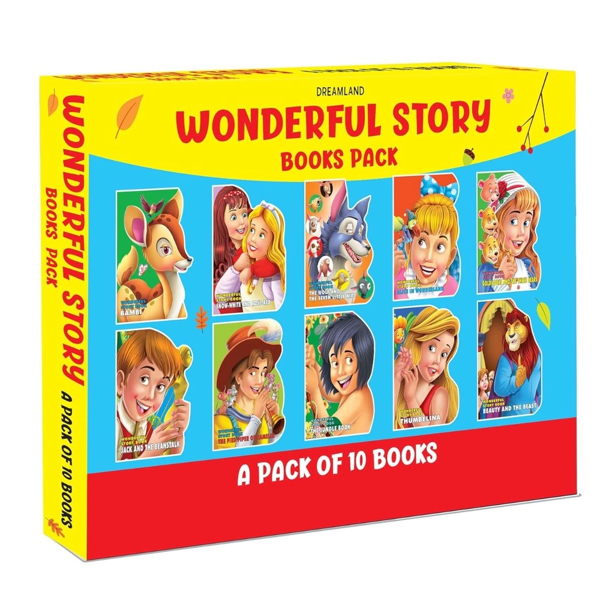 Dreamland Wonderful Story Board Books - 3+ 10 pieces