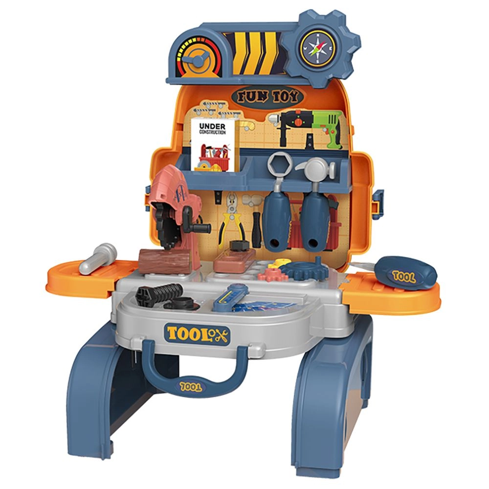 SAMBOX ROLE PLAY MECHANIC/TOOLS STATION TOY SET SCHOOL BAG - 23 pcs (SAB-LS_RPSB_TSYE)