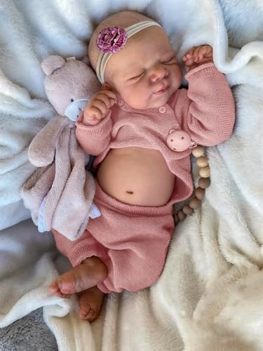 Reborn Baby Doll - 18 Inch Silicone Full Body Girl