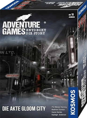 Die Akte Gloom City - Cooperative Adventure Game (German)