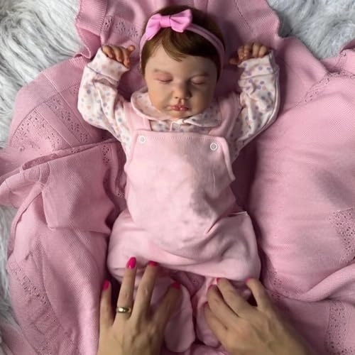 Loulou Reborn Baby Doll - 20 inch Full Body Vinyl Girl Ages 3+