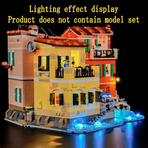 LED Light Kit for LEGO Ideas Italian Riviers 21359