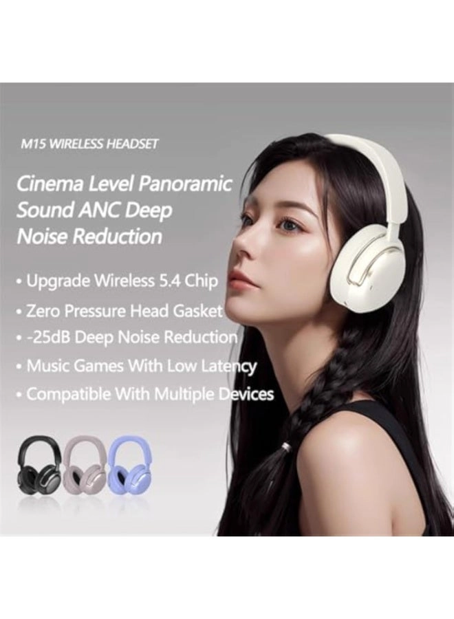 Wireless 5.4 Chip Bluetooth Headphones - Bluetooth 5.4 35 Hours