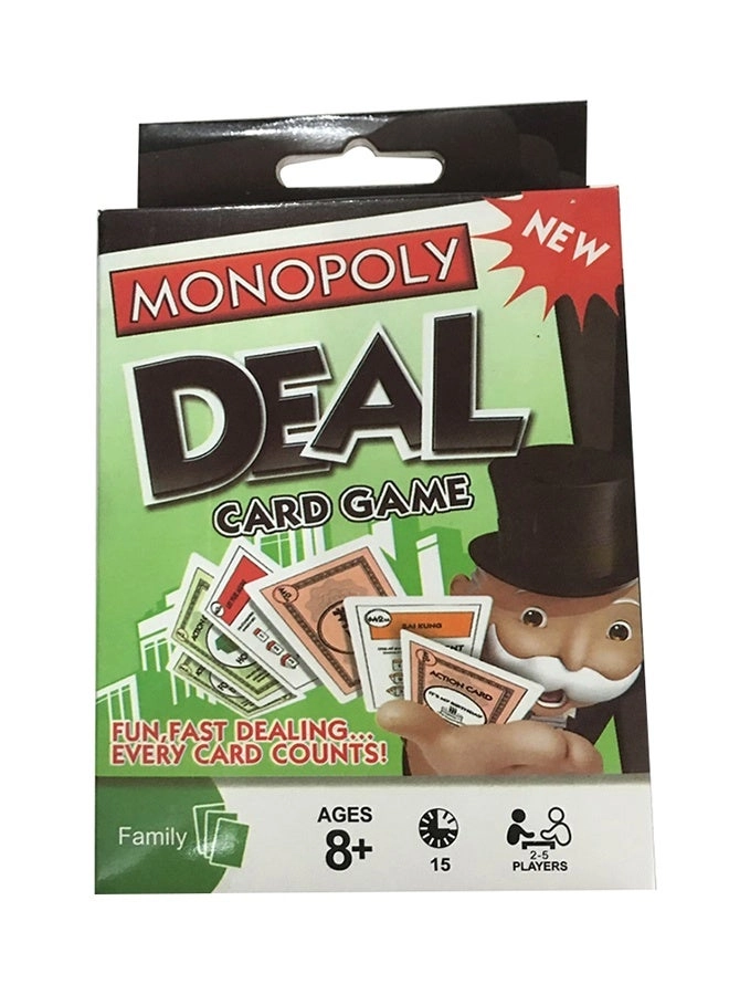 Monopoly Deal - Card Game (15 minutes play time)
