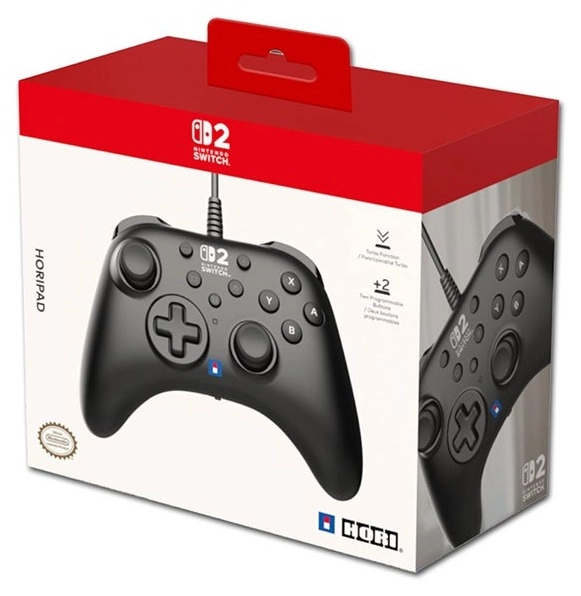 Hori Nintendo Switch 2 Pad Turbo Black