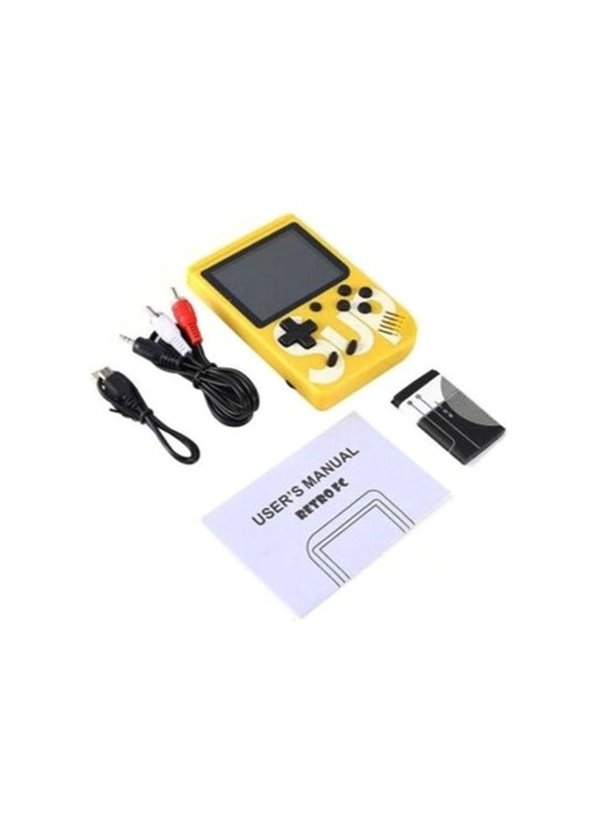 Handheld Game Console - 400 Built-in Games 3-Inch Color Screen Rechargeable Battery