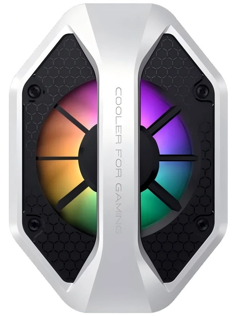 Ice Cooler Back Clip - 30W Colorful Light Effect