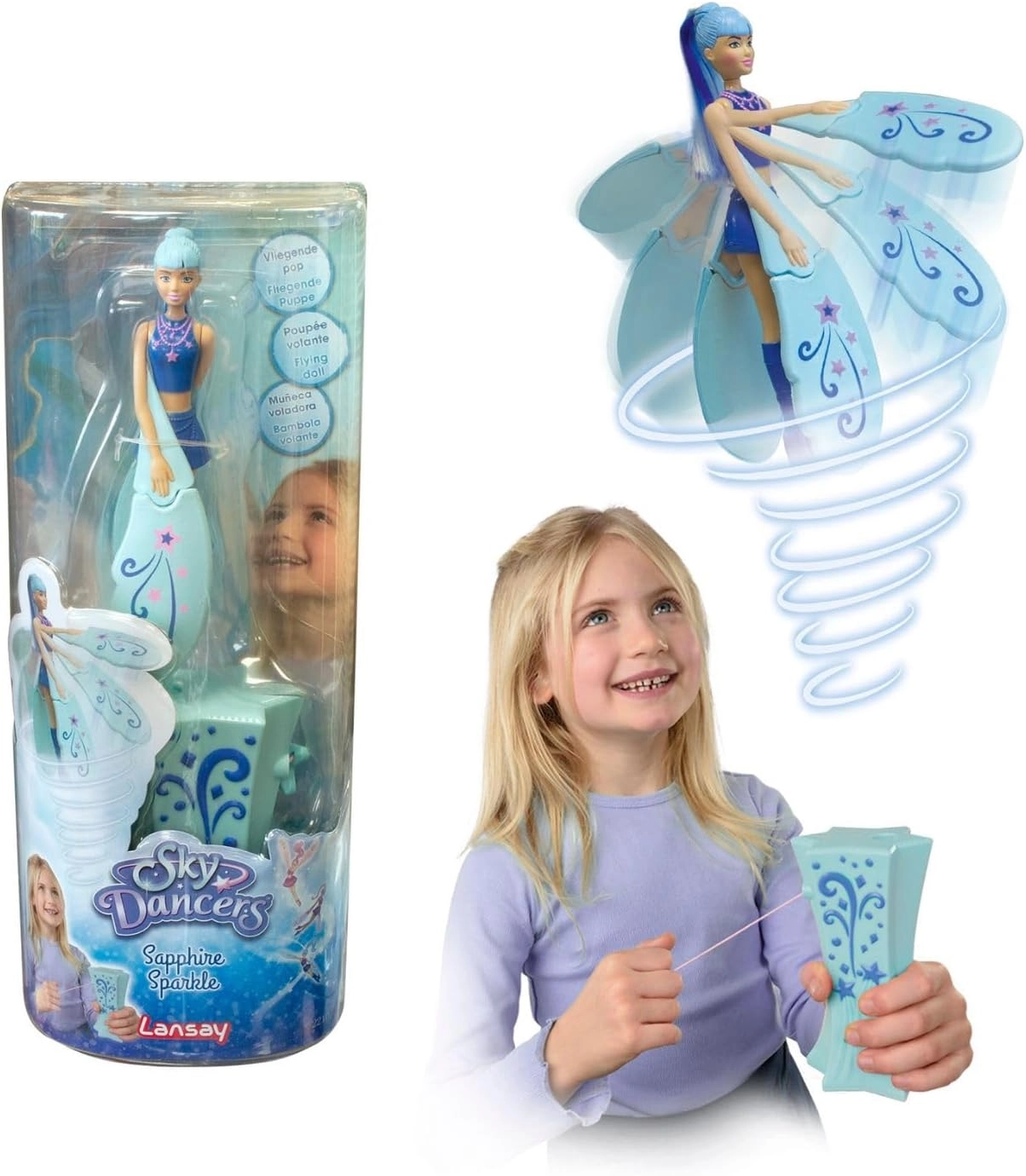 Lansay Sapphire Sparkle Flying Doll - 31cm Ages 6+