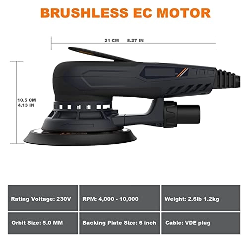 Car Buffer Polisher - 5'' 125mm