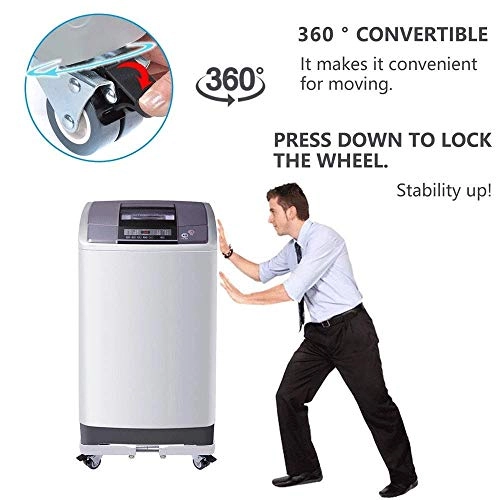 Appliance Wheels Adjustable Fridge Freezer Trolley