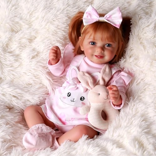 Reborn Baby Doll - 20 Inch Soft Fabric Vinyl Ages 3+