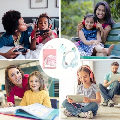 Cat Ear Wired Headphone