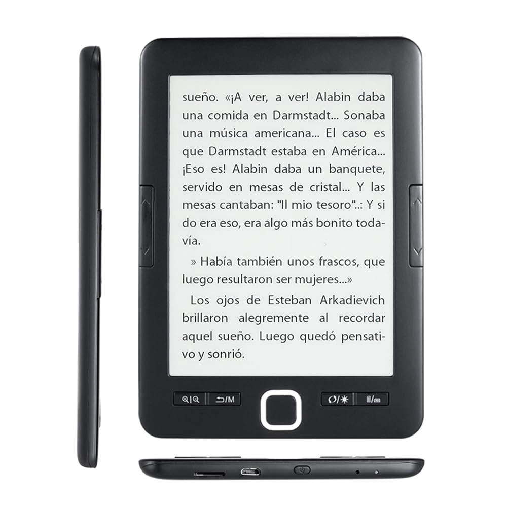 Eacam E-Book Reader - 6-inch 8GB