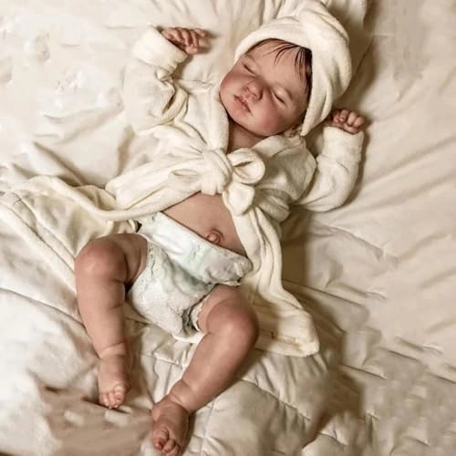 LOULOU Reborn Baby Doll - 20 Inch Full Silicone Boy Ages 3+