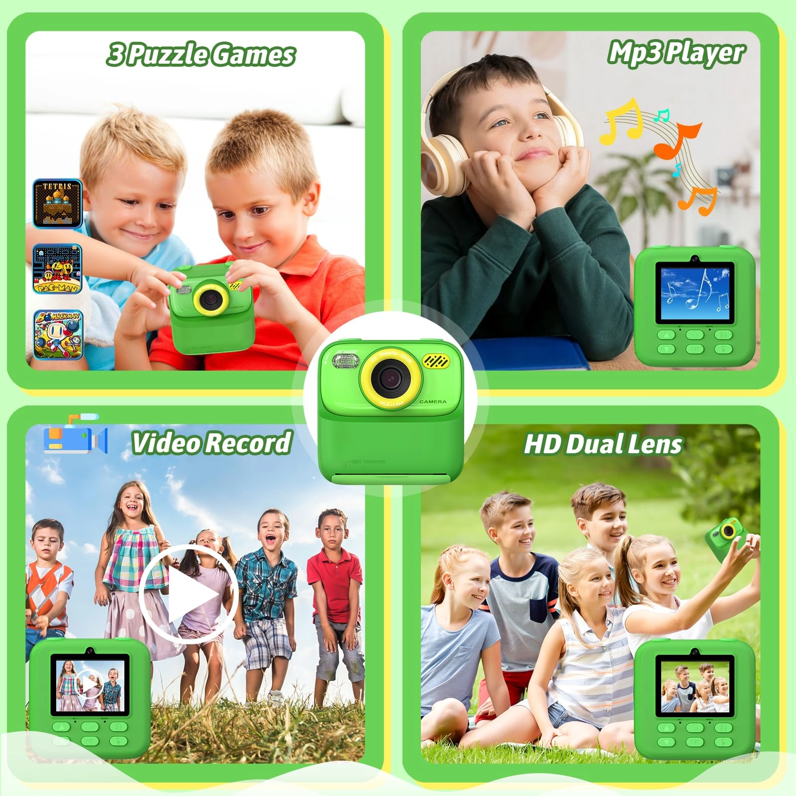 Instant Print Camera - 32GB White