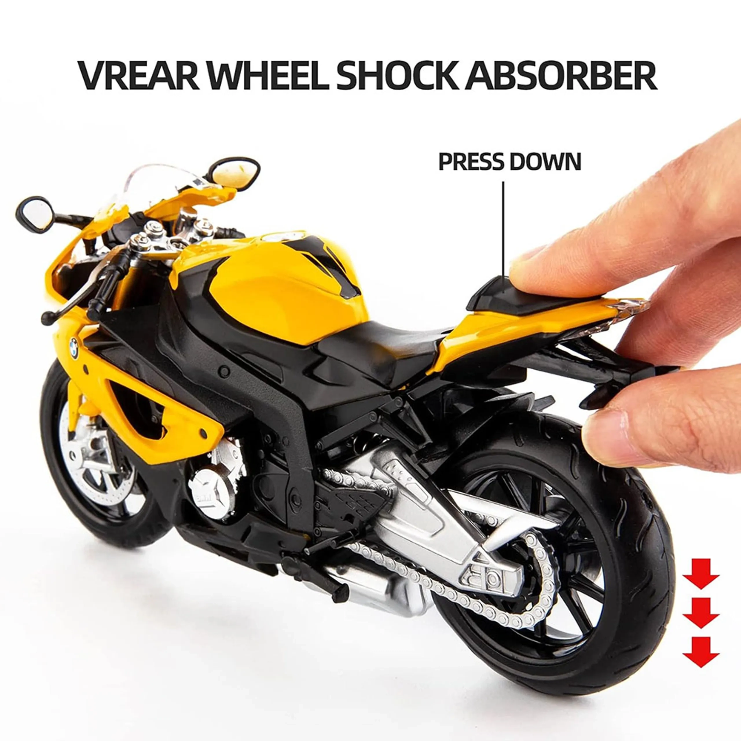 BMW S1000RR - 1:12 Die-Cast