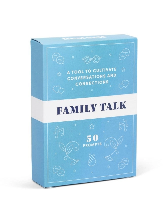 BestSelf Co Family Talk Deck - 50 Prompt Card Game