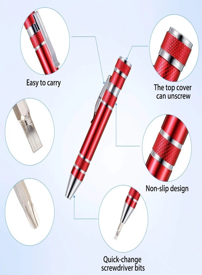Pen Screwdriver Magnetic Multi-Bit Screwdriver (4 Pcs)