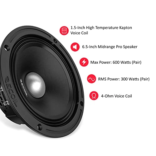 MS65-4P - 6.5-Inch Midrange