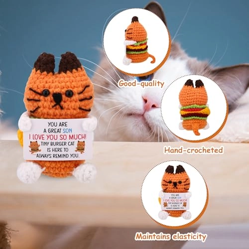 Hamburger Cat - 9x7x6cm