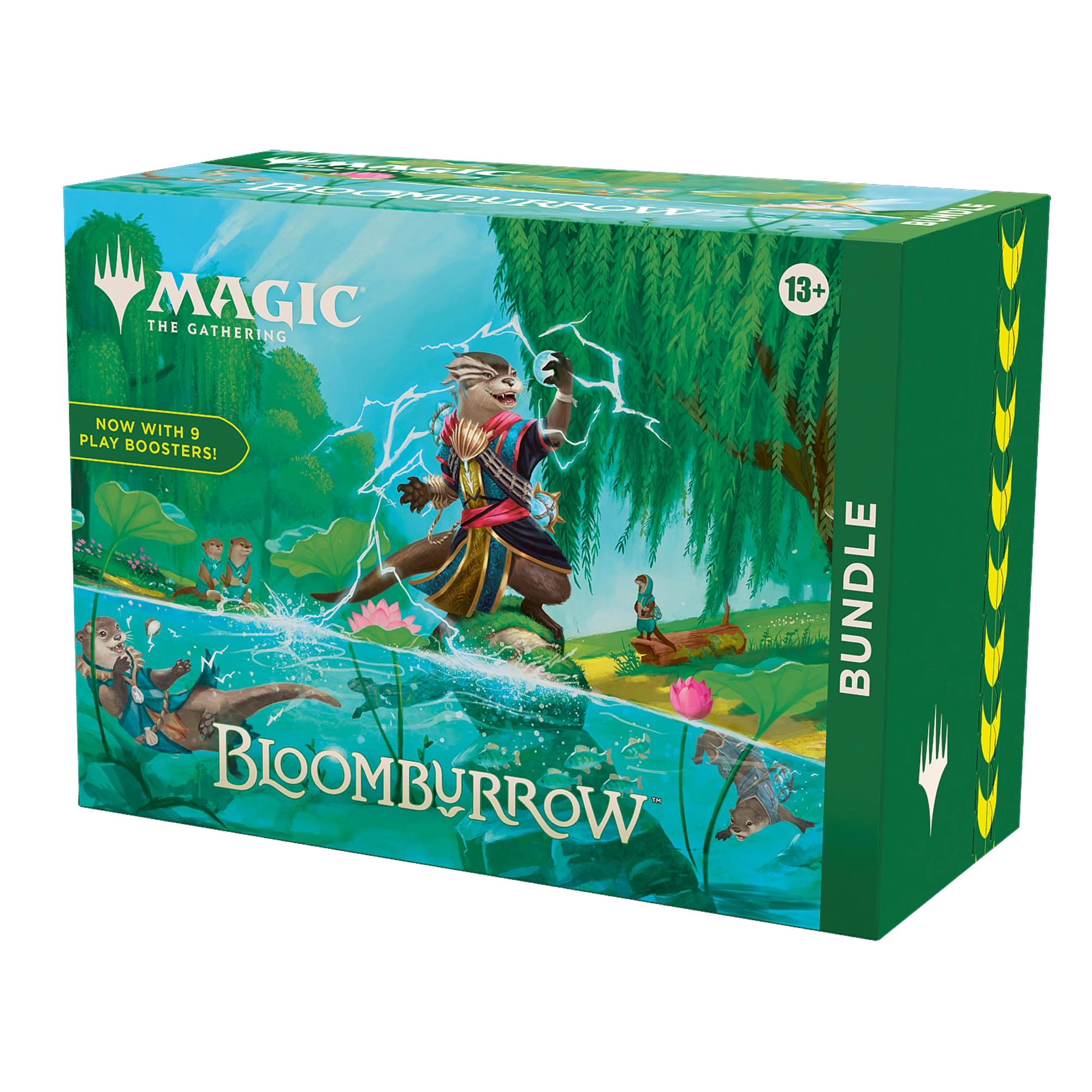 Magic: the Gathering Bloomburrow - 9 Play Boosters 30 Land cards English Version Bundle