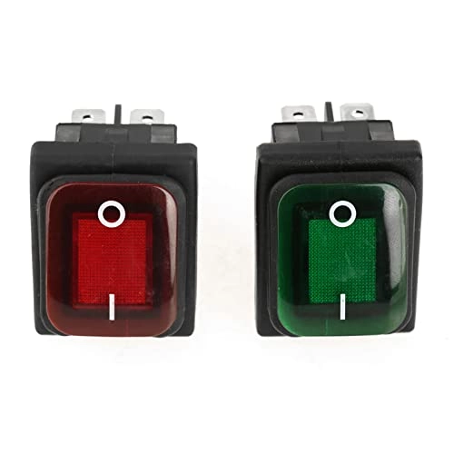 4 Pin 2 Position ON-OFF Rocker Switch - 4 pcs