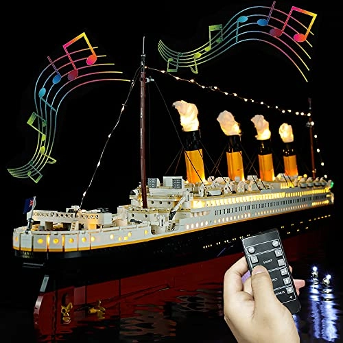 LED Light Kit - Compatible with Lego 10294 RC With Sounds Multicolor