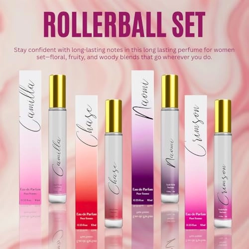 Naomi - Eau de Parfum 10 ml + Camilla + Chase + Crimson