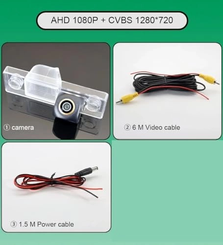 Golden FishEye AHD Rear View Camera - CVBS 720P