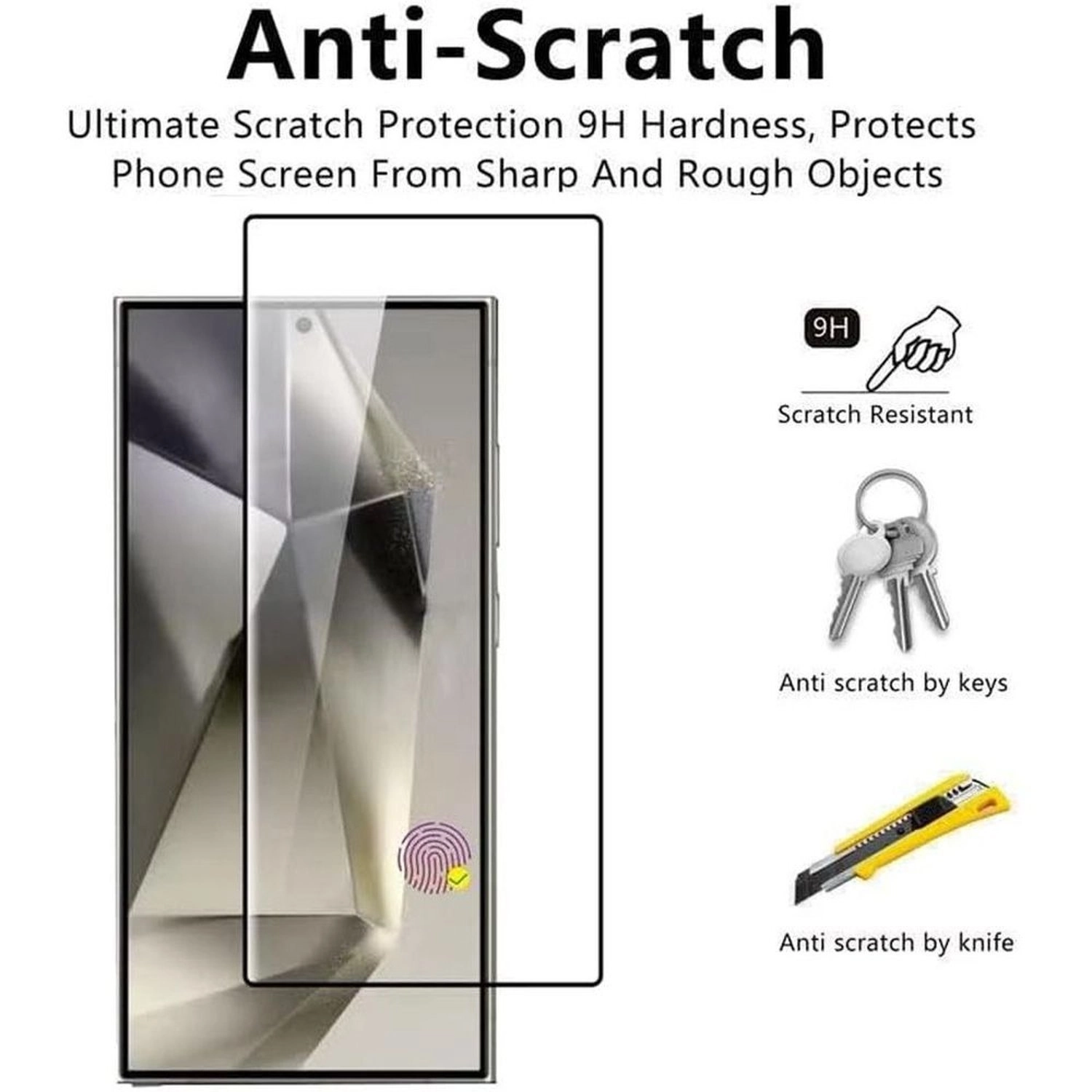 Clear Screen Protector for Samsung Galaxy S25 Ultra