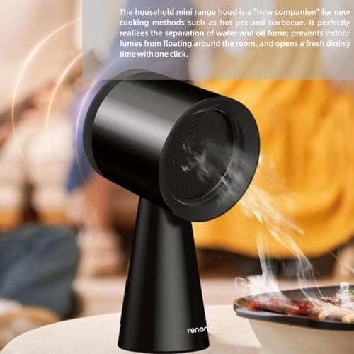 Mini Desktop Range Hood - 150 Cubic Meters Per Hour